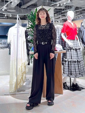 理咲さん(レディース・163cm)の秋コーディネート