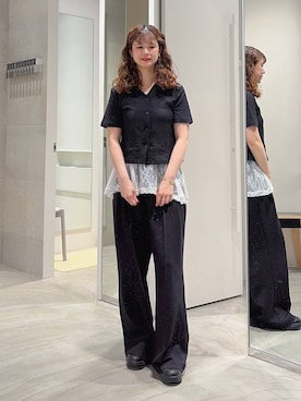 理咲さん(レディース・164cm)の夏コーディネート