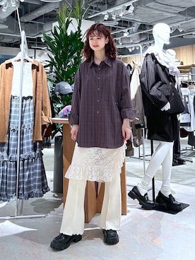 理咲さん（レディース・163cm）の秋コーディネート