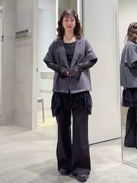 理咲さん(レディース・164cm)の夏コーディネート