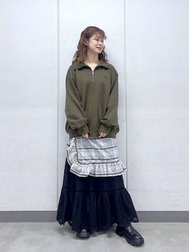 理咲さん（レディース・163cm）の秋コーディネート