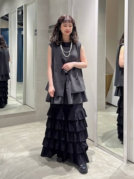 理咲さん(レディース・164cm)の春コーディネート