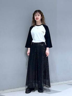 理咲さん（レディース・163cm）の春コーディネート