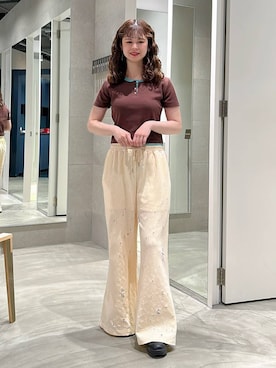 理咲さん（レディース・164cm）の夏コーディネート