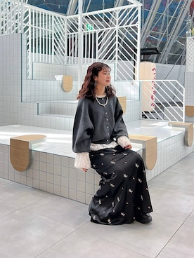 理咲さん（レディース・164cm）の春コーディネート