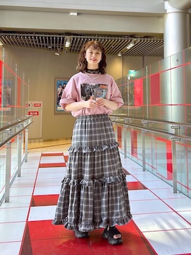 理咲さん（レディース・163cm）の夏コーディネート