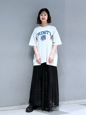 理咲さん(レディース・163cm)の夏コーディネート