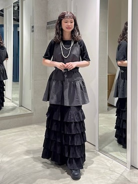 理咲さん(レディース・164cm)の春コーディネート
