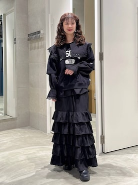 理咲さん（レディース・164cm）の春コーディネート