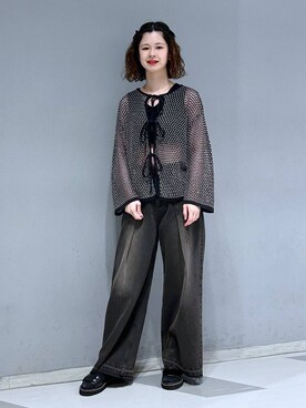 理咲さん（レディース・163cm）の夏コーディネート