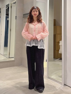 理咲さん(レディース・164cm)の夏コーディネート
