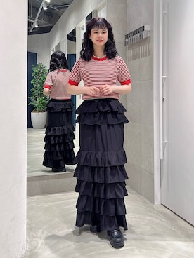 理咲さん(レディース・164cm)の春コーディネート