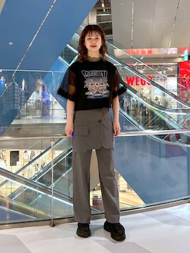 理咲さん（レディース・163cm）の春コーディネート