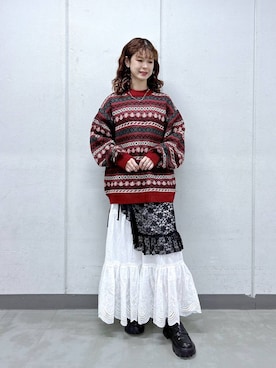 理咲さんのコーディネート