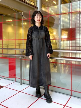 理咲さん（レディース・163cm）の秋コーディネート