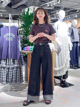 理咲さん(レディース・163cm)の秋コーディネート