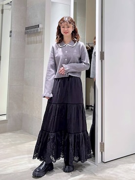 理咲さん(レディース・163cm)の秋コーディネート