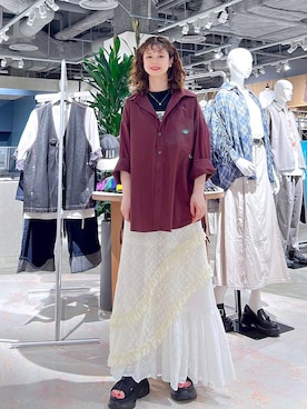 理咲さん（レディース・163cm）の秋コーディネート