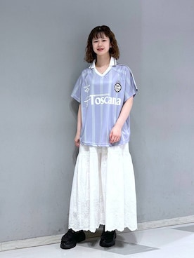 理咲さん（レディース・163cm）の夏コーディネート