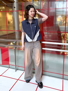 理咲さん（レディース・163cm）の夏コーディネート