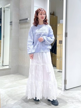 理咲さん（レディース・163cm）の冬コーディネート