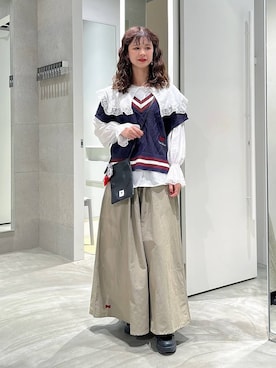 理咲さん（レディース・164cm）の春コーディネート