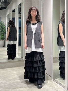 理咲さん(レディース・164cm)の春コーディネート