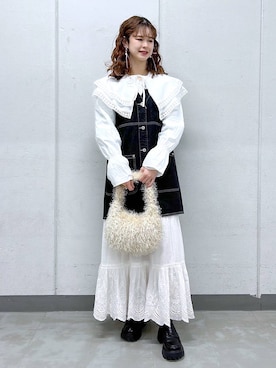 理咲さん(レディース・164cm)の冬コーディネート