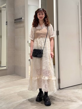 理咲さん（レディース・164cm）の夏コーディネート