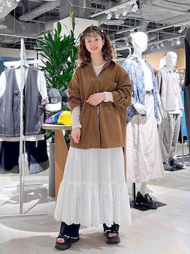 理咲さん（レディース・163cm）の秋コーディネート