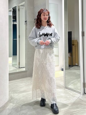 理咲さん(レディース・164cm)の春コーディネート