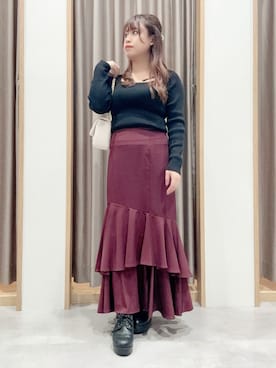 「INGNI（イング）のアイテム」を使った、Kanaさん（レディース・154cm）の秋コーディネート