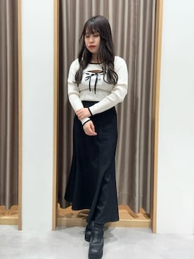 Kanaさん（レディース・154cm）の冬コーディネート