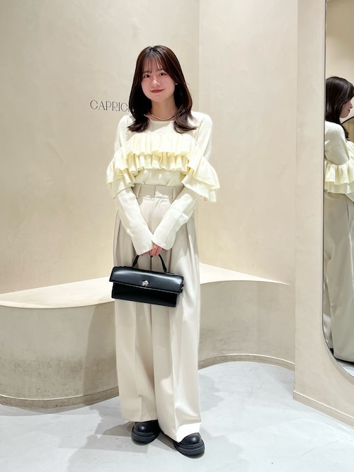 セール】【2WAY】ベアフリルニット（ニット/セーター）｜CAPRICIEUX LE