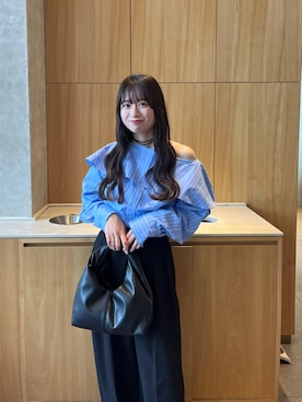 「春カラー」｜riho_lemageさん（レディース・155cm）の冬コーディネート