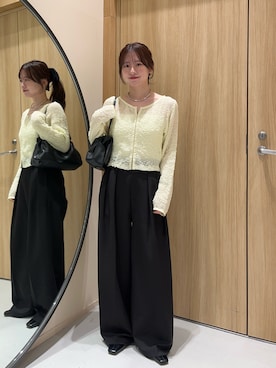 riho_lemageさん（レディース・155cm）の冬コーディネート