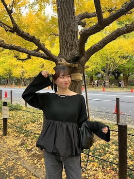 riho_lemageさん（レディース・155cm）の冬コーディネート