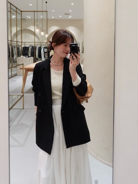 riho_lemageさん（レディース・155cm）の春コーディネート