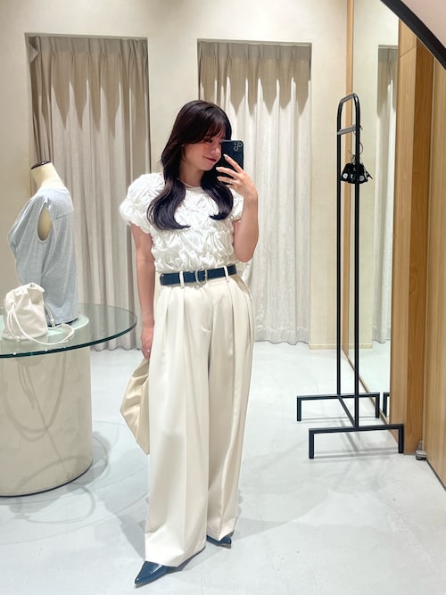 【CAPRICIEUX LE’MAGE】シャーリングホイップTシャツ CAPRICIEUX LE'MAGE｜【新色追加/全骨格◎】シャーリング