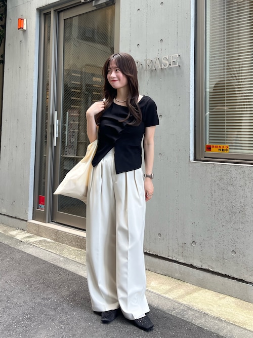 話題の人気シューズが再登場！】ドットフラットシューズ