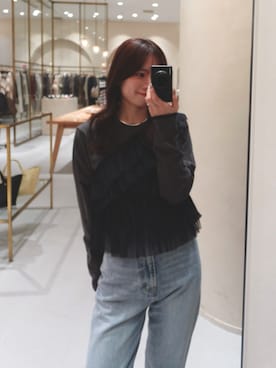 riho_lemageさん（レディース・155cm）の冬コーディネート