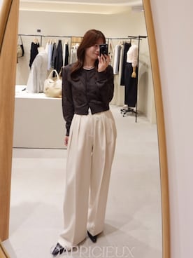 riho_lemageさん（レディース・155cm）の春コーディネート