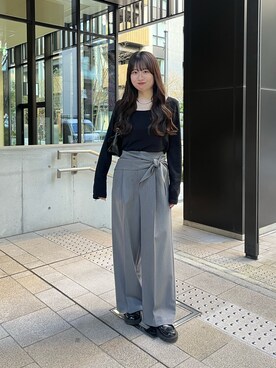 riho_lemageさん（レディース・155cm）の冬コーディネート