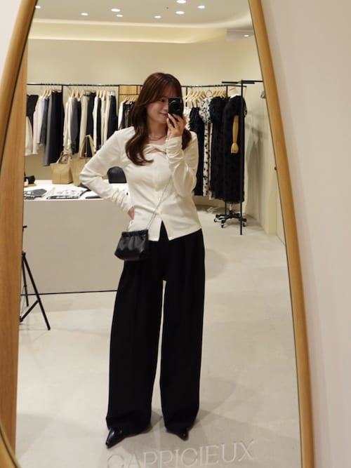 ツイストネックT（Tシャツ/カットソー）｜CAPRICIEUX LE'MAGE（カプリ