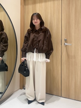 riho_lemageさん（レディース・155cm）の冬コーディネート