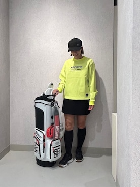 「アイテム（アウトドア/スポーツ）」を使った、BIKI JAPAN スタッフコーデさん（レディース・163cm）の秋コーディネート