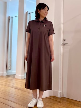 「ロング丈」｜BIKI JAPAN スタッフコーデさん（レディース・164cm）の秋コーディネート