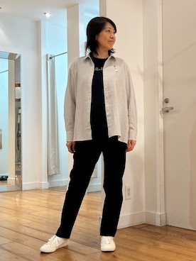 「STUDIO PICONE（スタジオピッコーネ）のアイテム」を使った、BIKI JAPAN スタッフコーデさん（レディース・164cm）の秋コーディネート