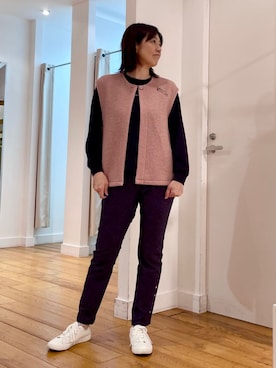 「STUDIO PICONE（スタジオピッコーネ）のアイテム」を使った、BIKI JAPAN スタッフコーデさん（レディース・164cm）の秋コーディネート