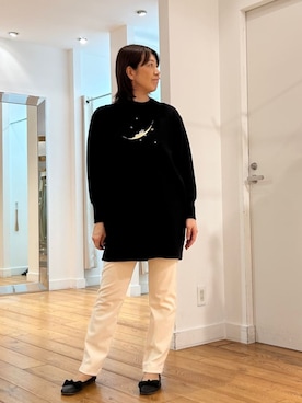 「アイテム（レギンス/スパッツ）」を使った、BIKI JAPAN スタッフコーデさん（レディース・164cm）の秋コーディネート